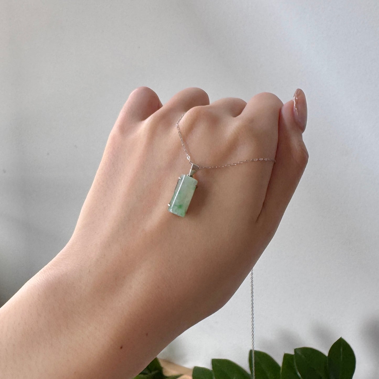 Linea Jadeite Necklace