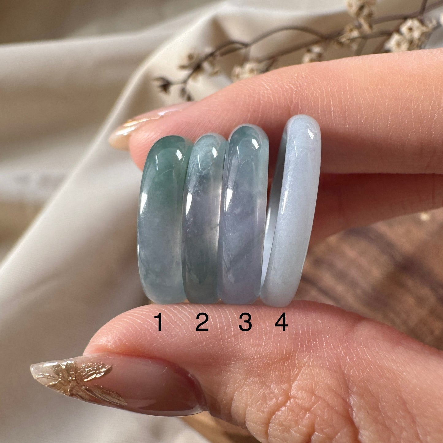 Eirlyn Jadeite Rings