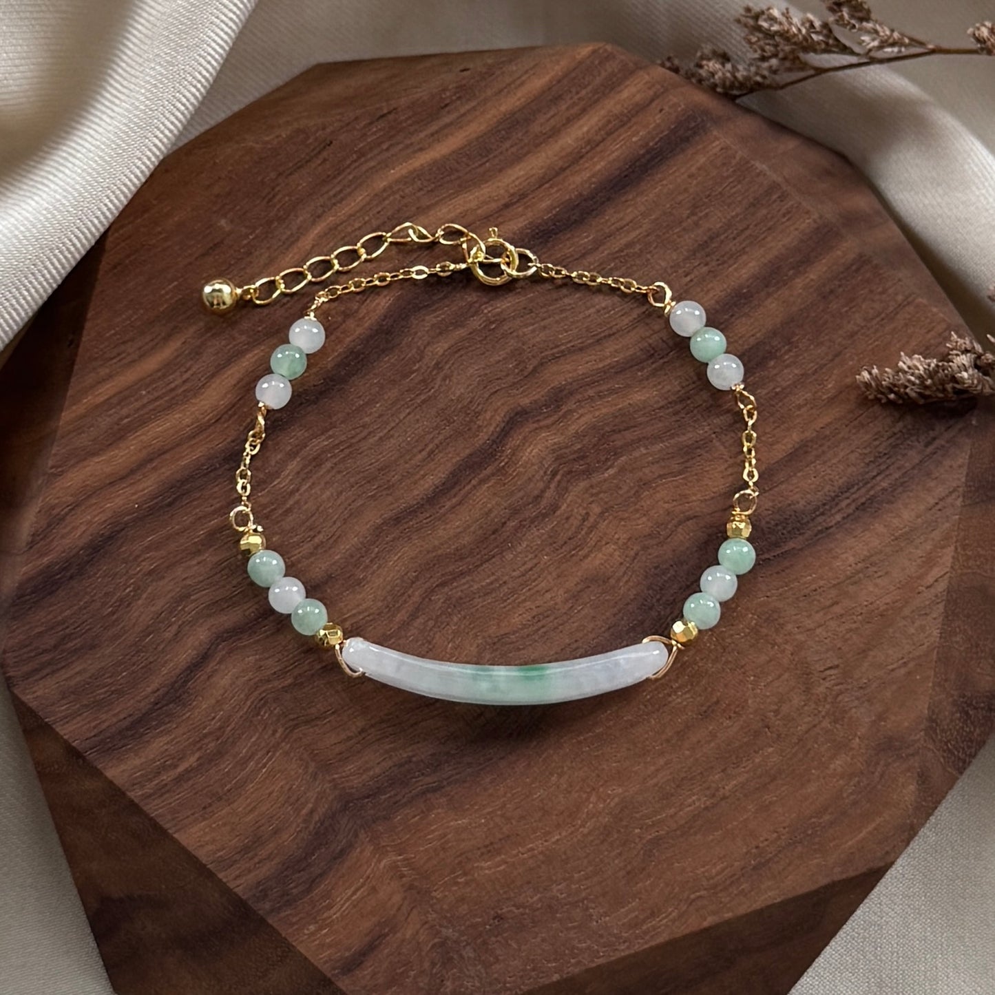 Qingxi Jadeite Bracelet