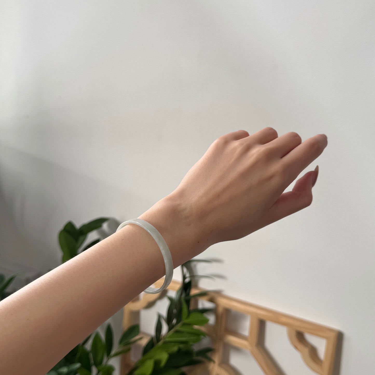 Lüxin Jadeite Half-Bangle Bracelet
