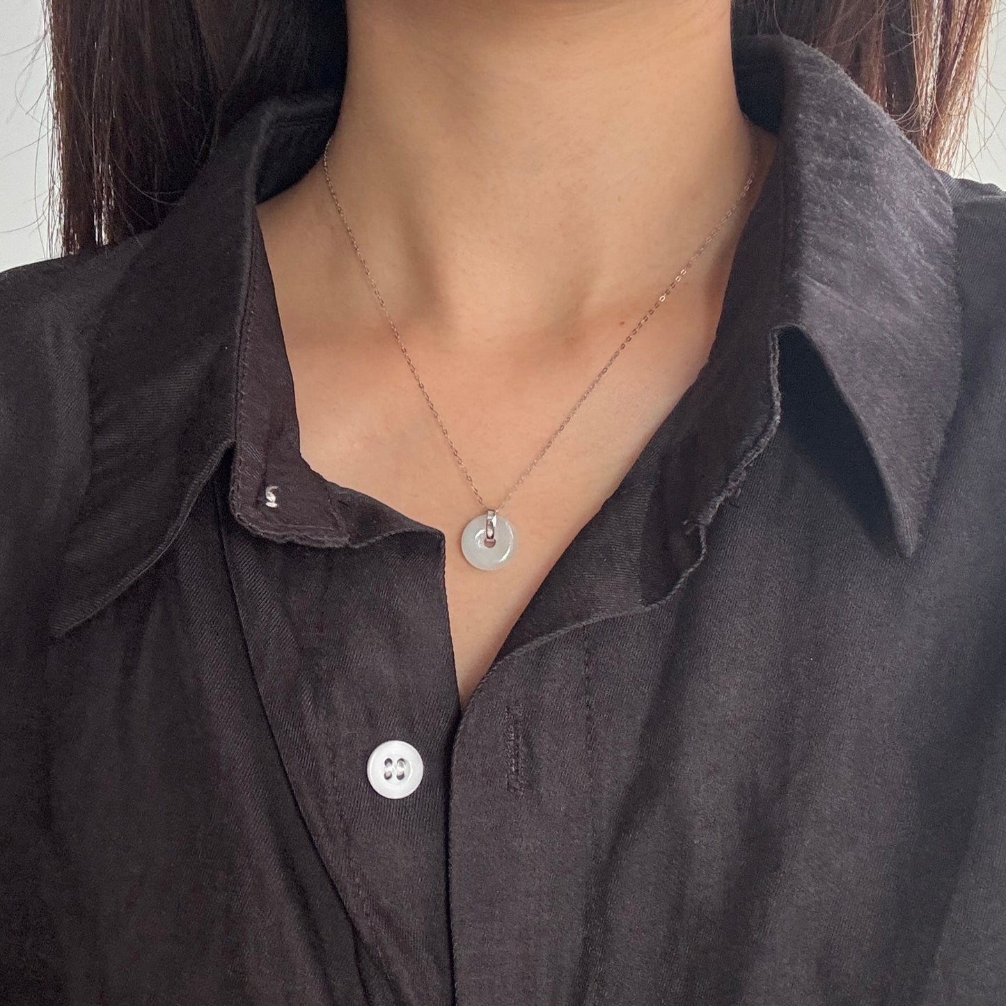 Yuanyun Jadeite Necklace