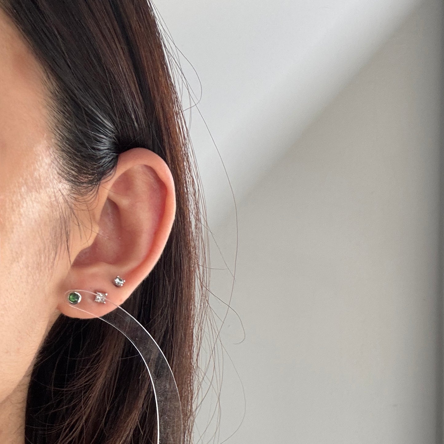 Dainty Jadeite Earstuds