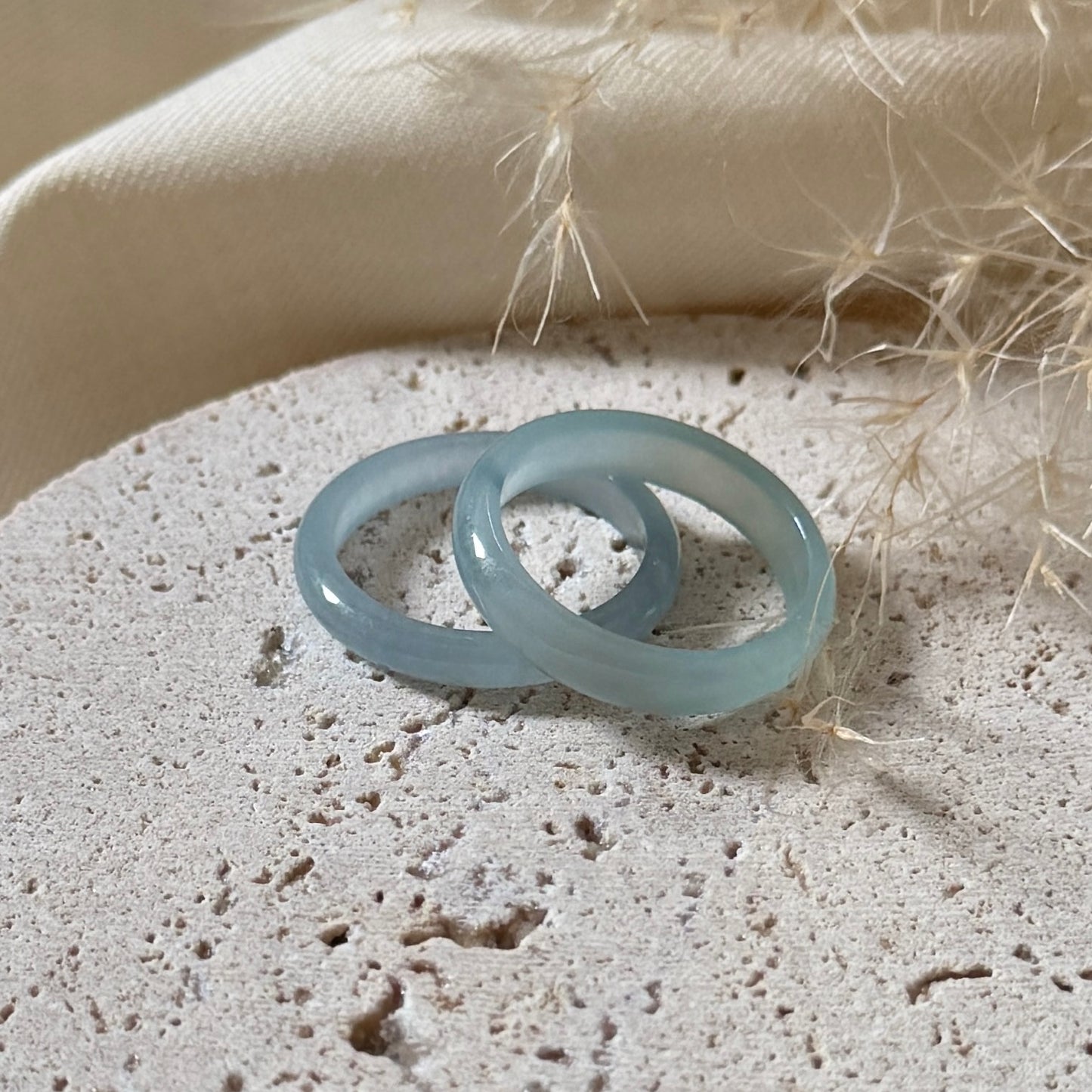 Glacis Jadeite Rings
