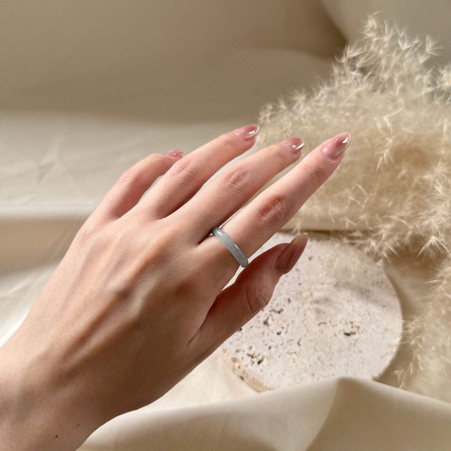 Glacis Jadeite Rings