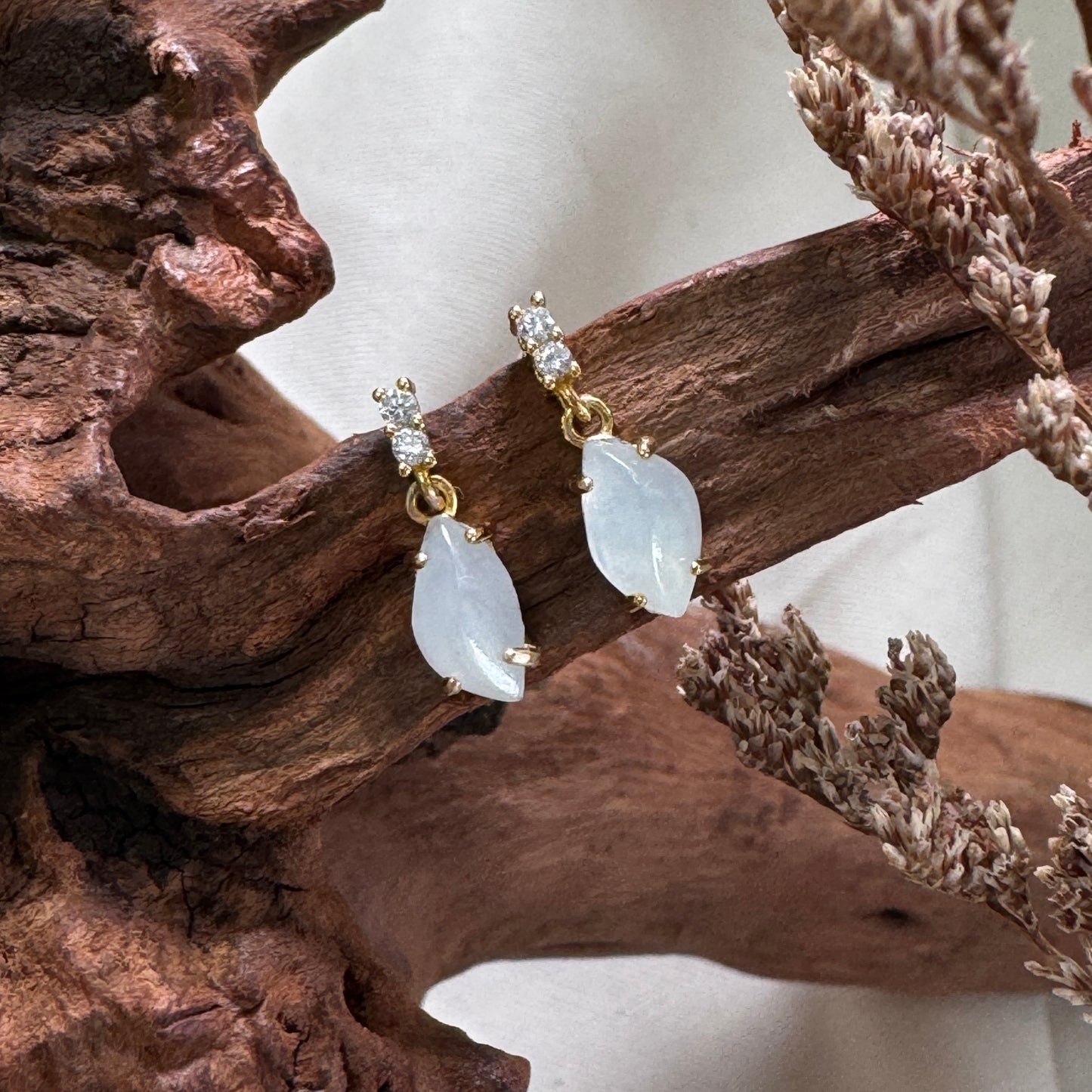 Kaia Jadeite Earrings