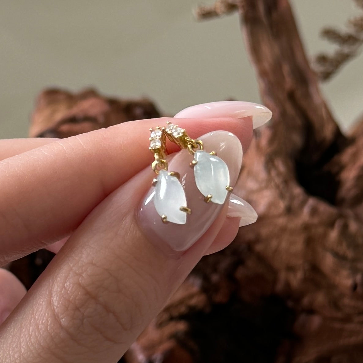 Kaia Jadeite Earrings