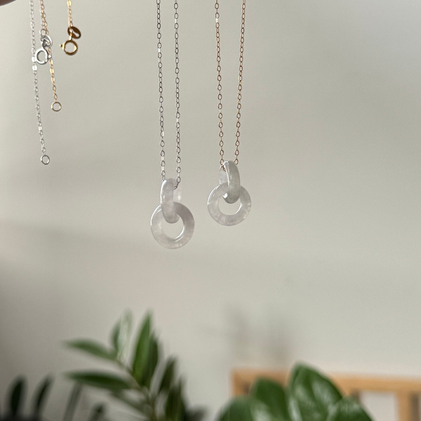 Interlocked Jadeite Necklace