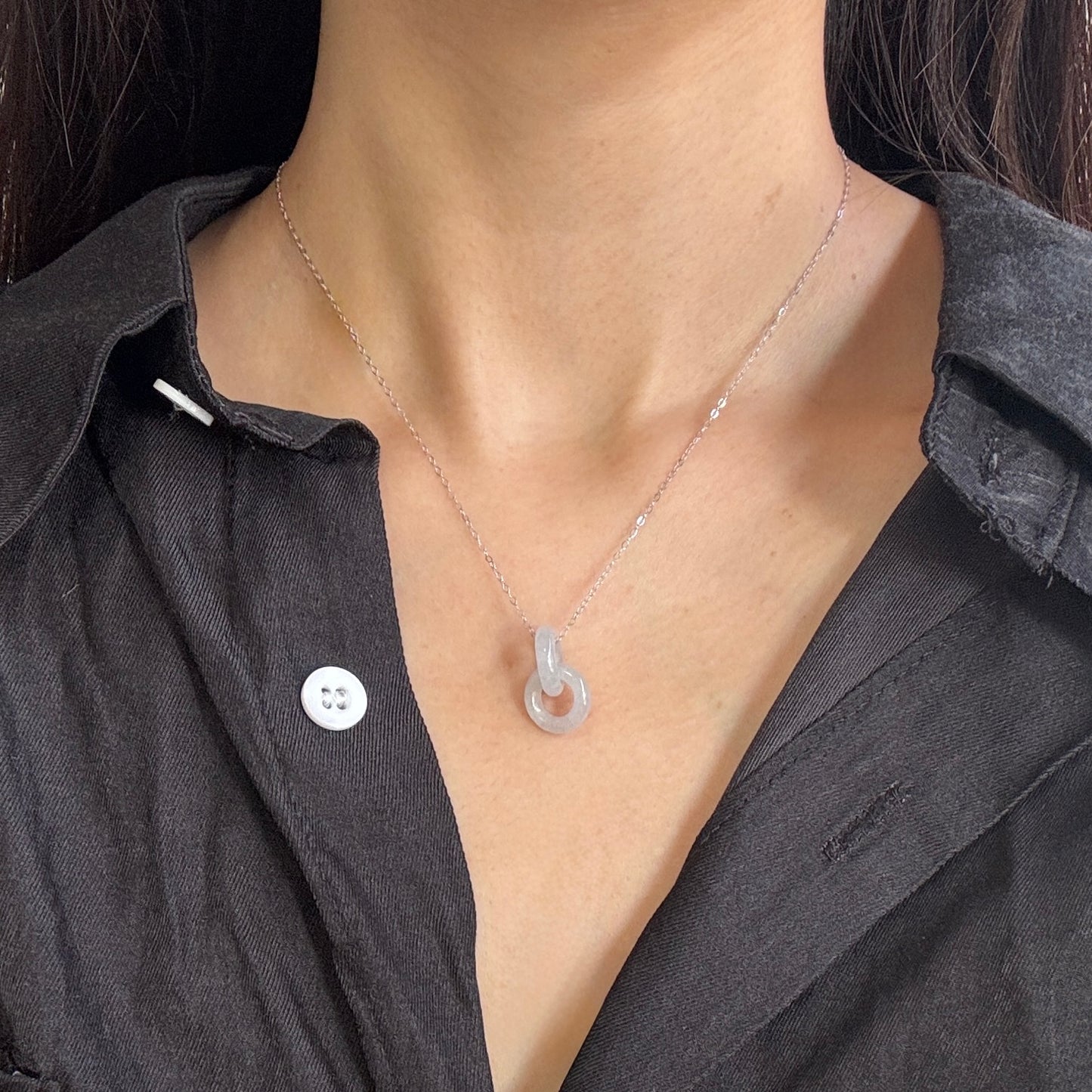 Interlocked Jadeite Necklace