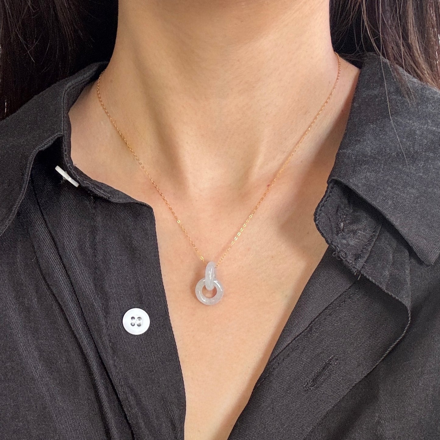 Interlocked Jadeite Necklace