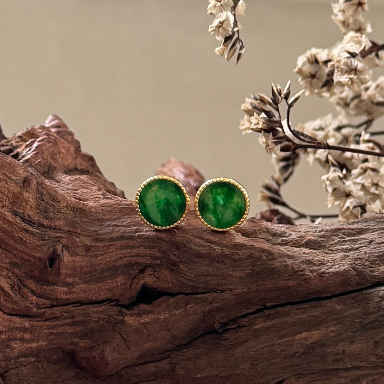 Veya Jadeite Earrings