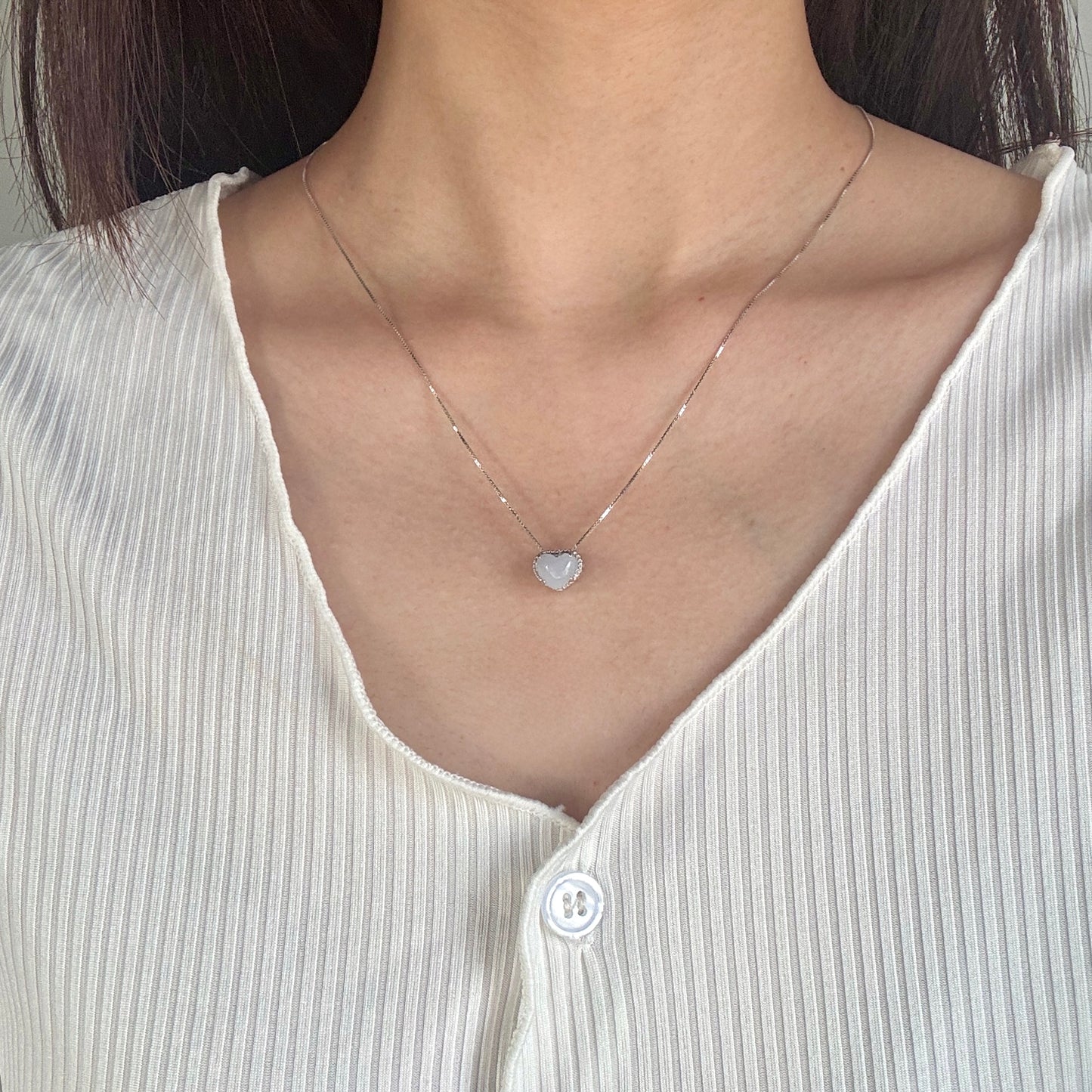 Lila Jadeite Necklace