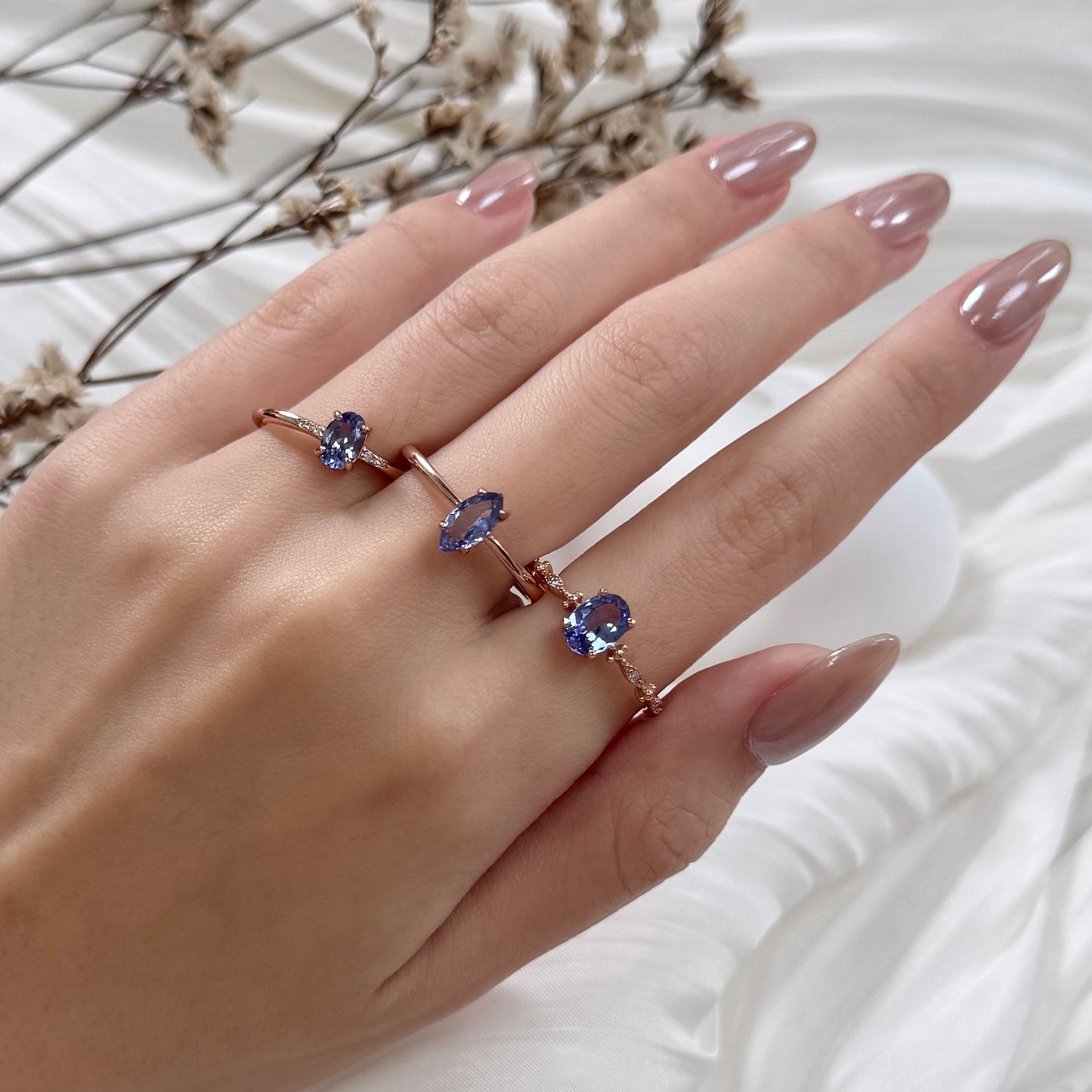 Tanzanite Trio