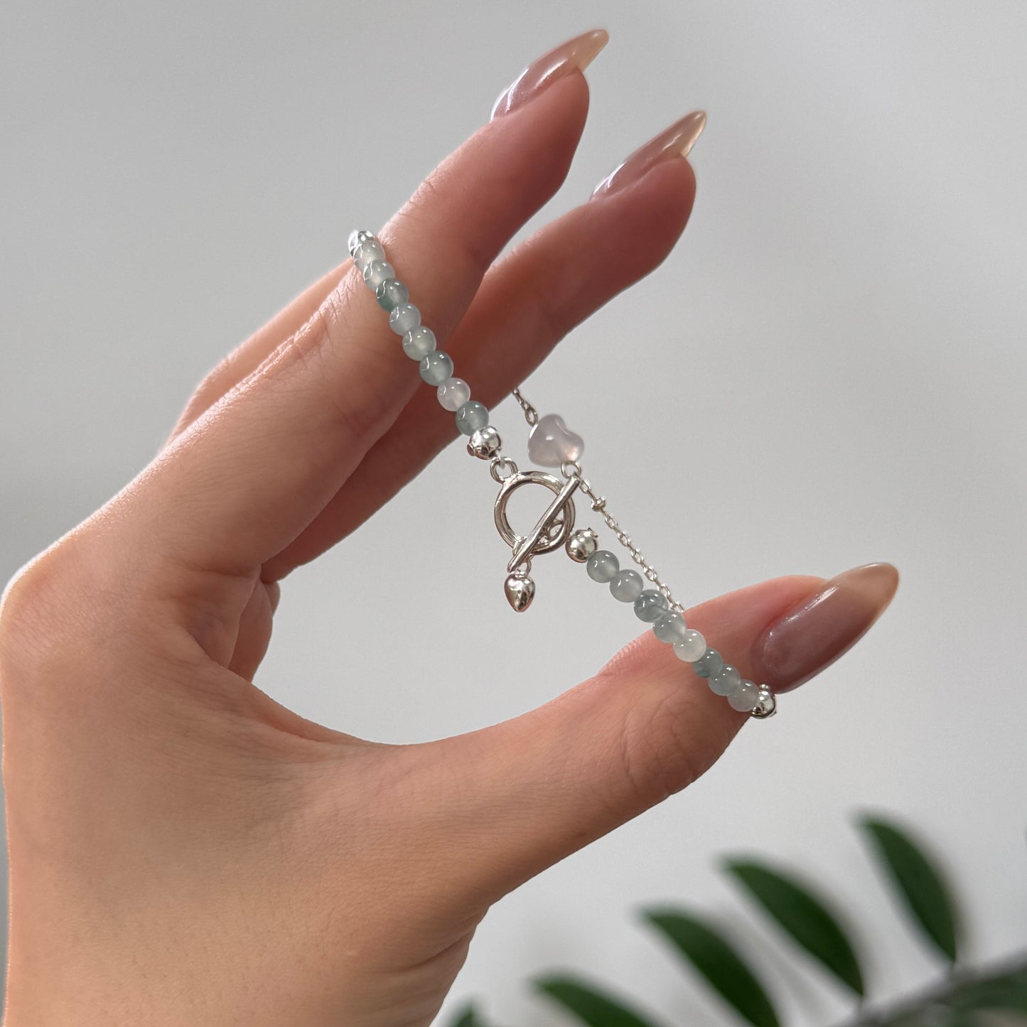 Bleu Jadeite Bracelet