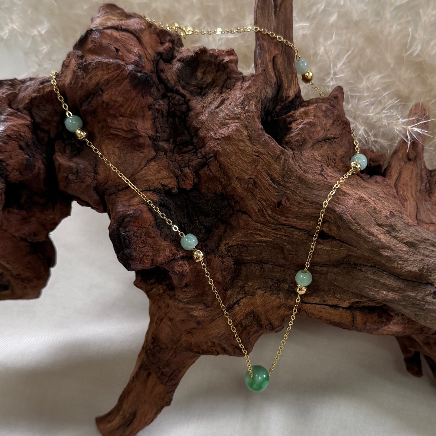 Elva Jadeite Necklace