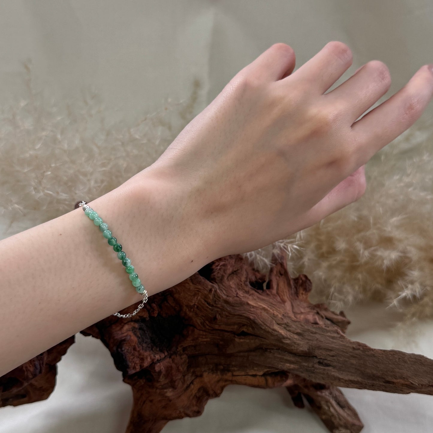 Ziva Jadeite Bracelet