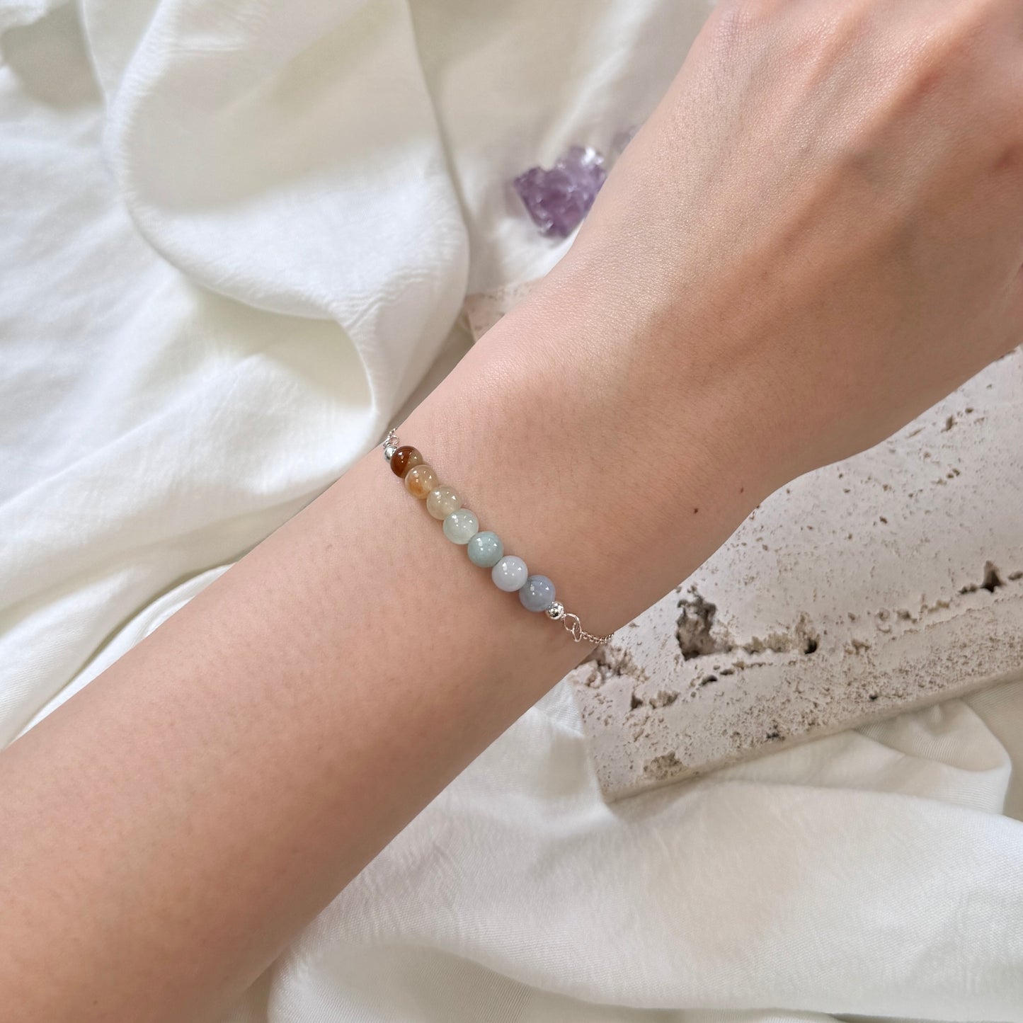 PRISM | Rainbow Jadeite Bracelet