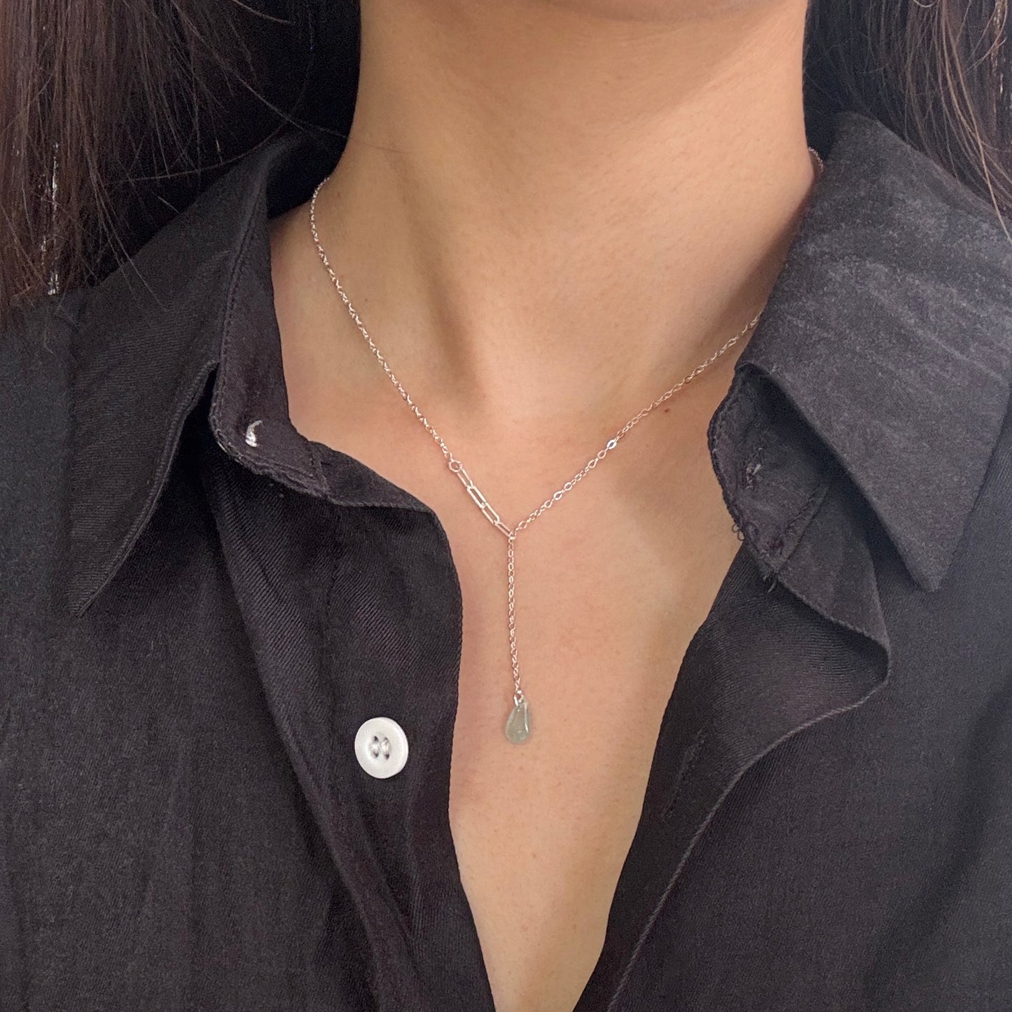Dewdrop Jadeite Necklace