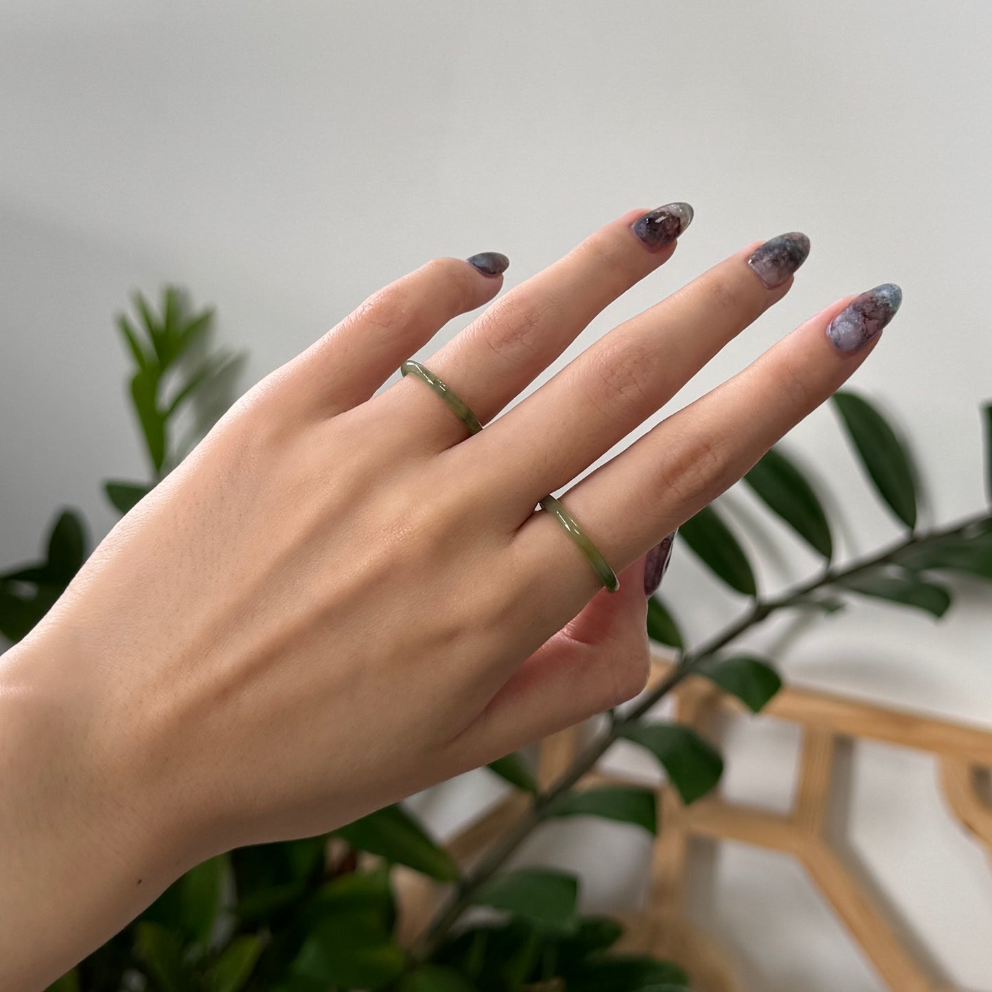 Willow Jadeite Rings