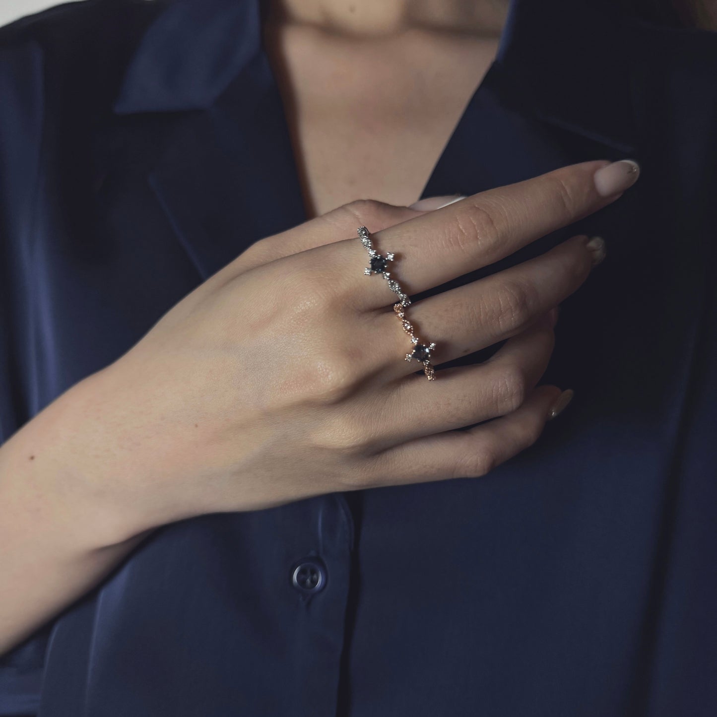 Astrid Star Spinel Ring