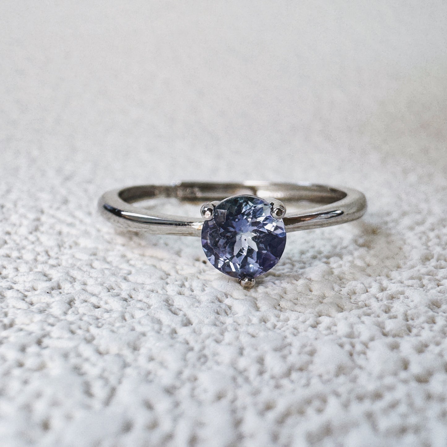 Violet Tanzanite Ring