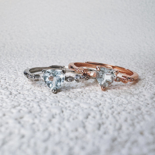 Elara Aquamarine Ring