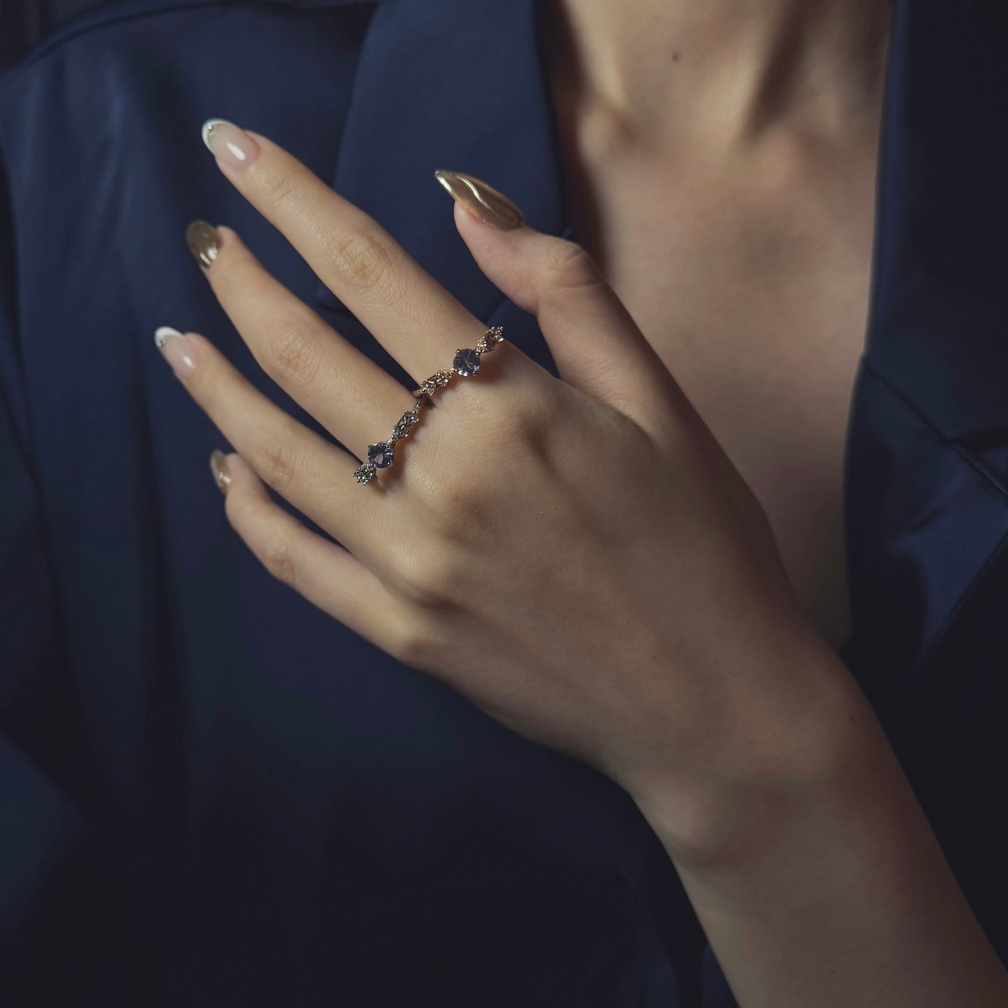 Mirage Tanzanite Ring