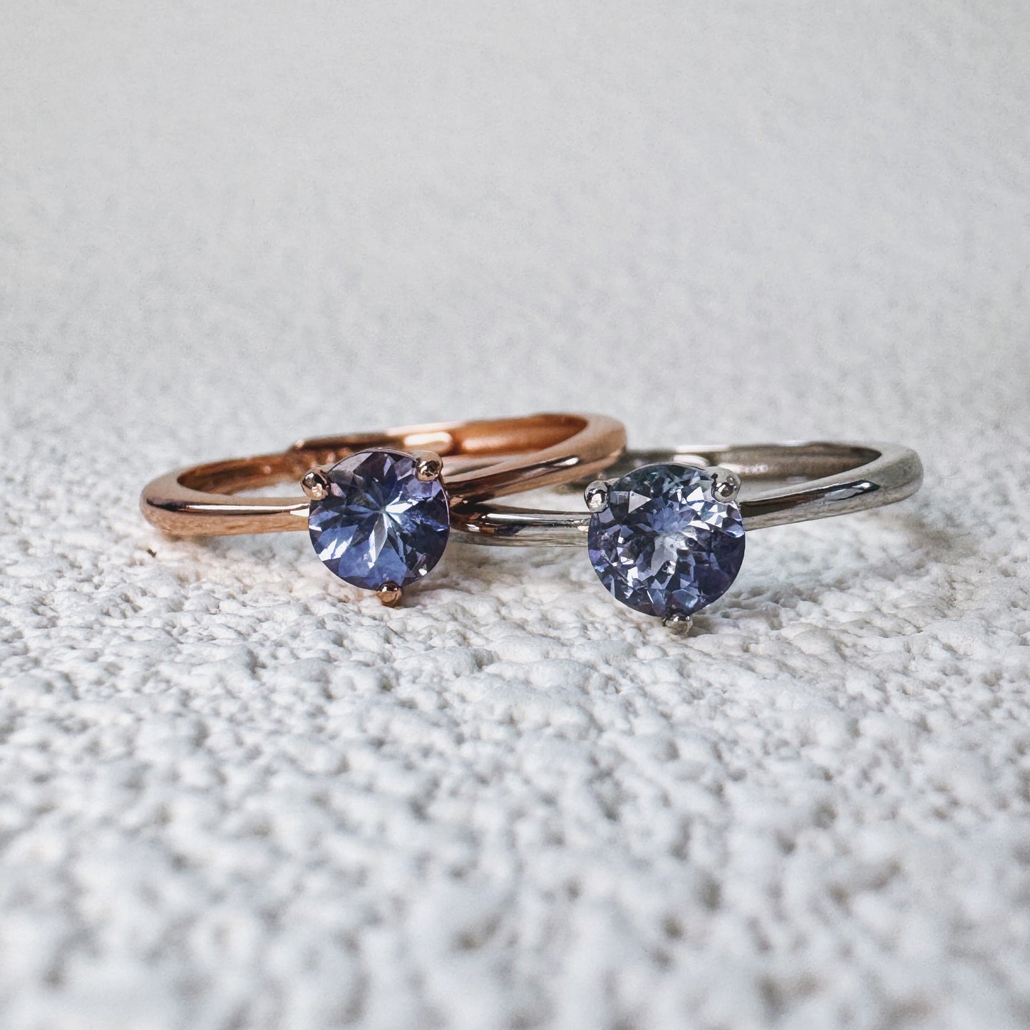 Violet Tanzanite Ring