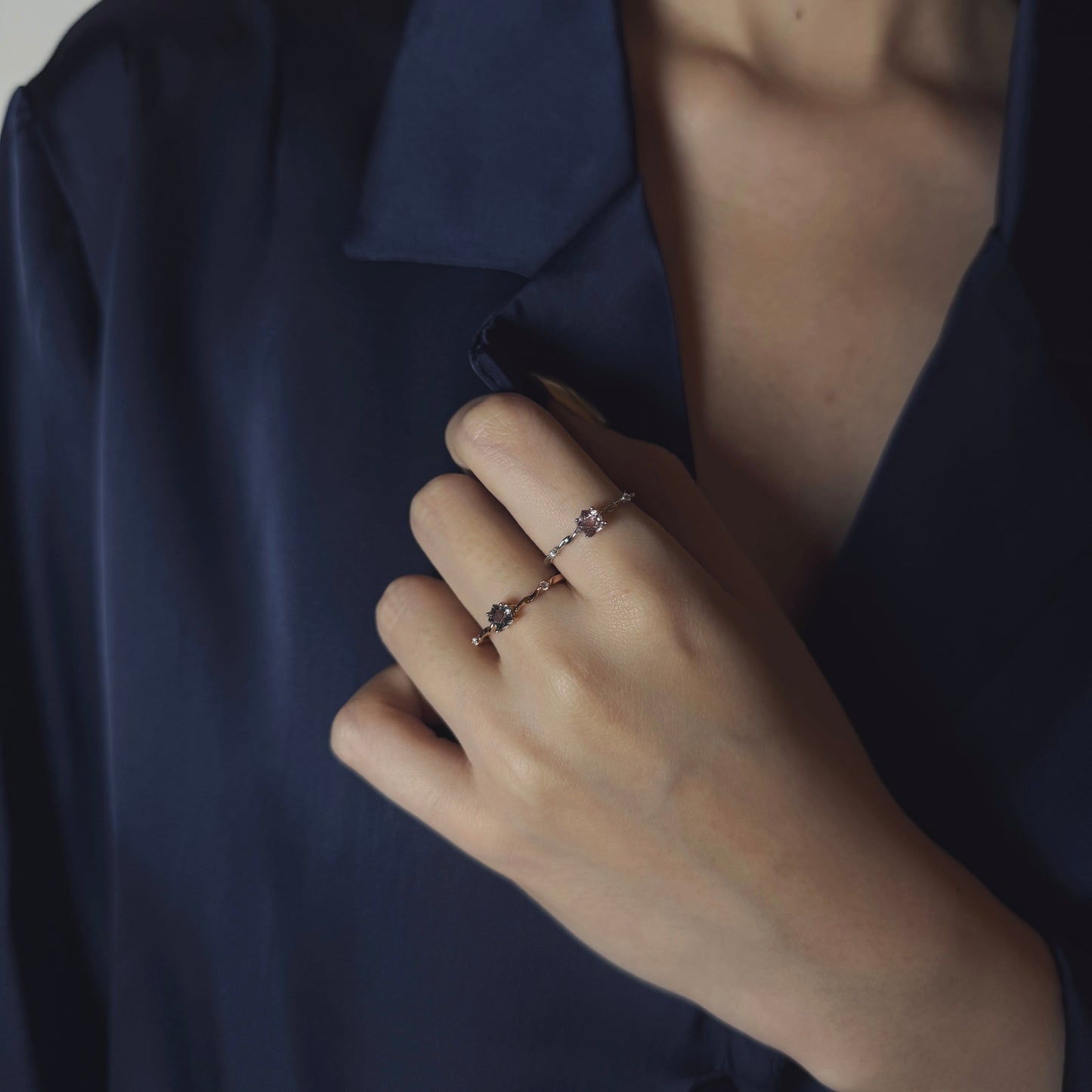Twilight Spinel Ring