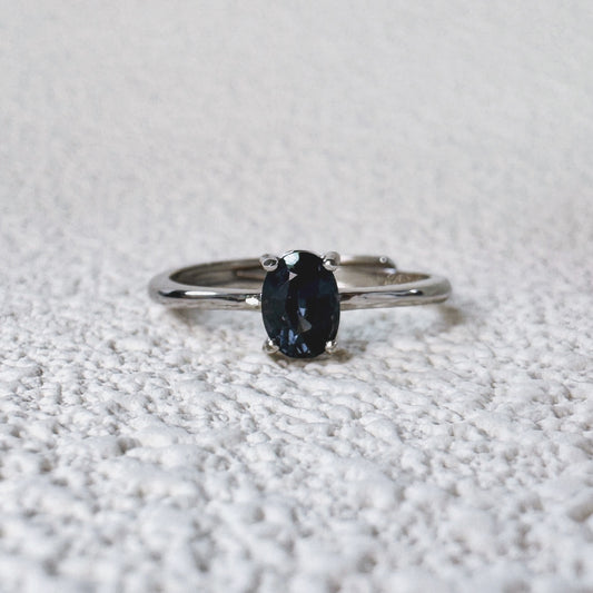 Midnight Eclipse Spinel Ring