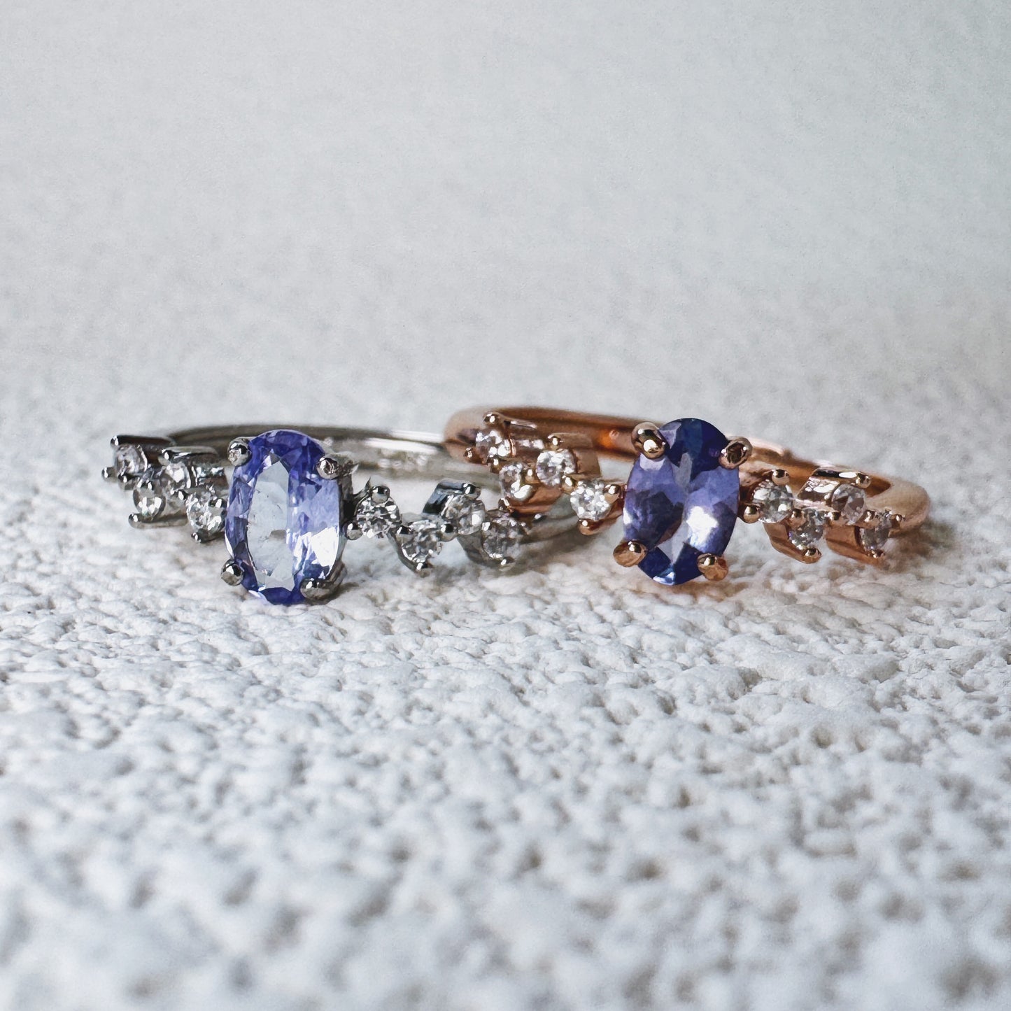 Petal Tanzanite Ring