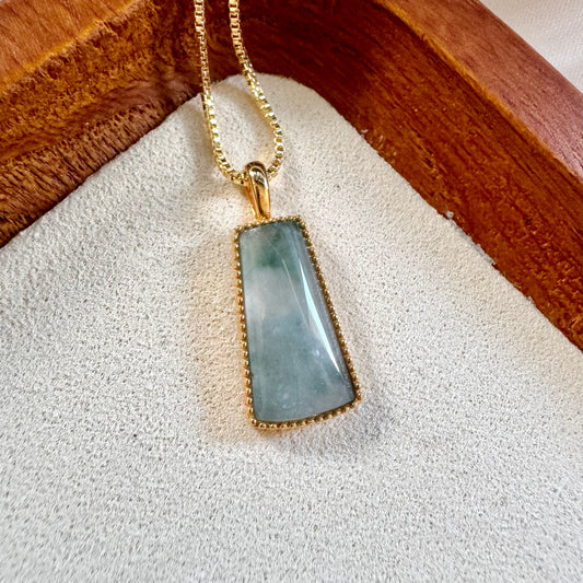 18k Etherea Jadeite Pendant