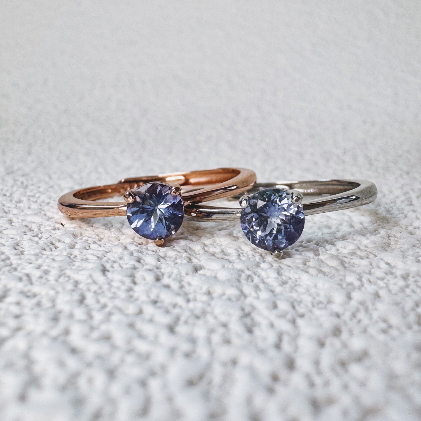 Violet Tanzanite Ring