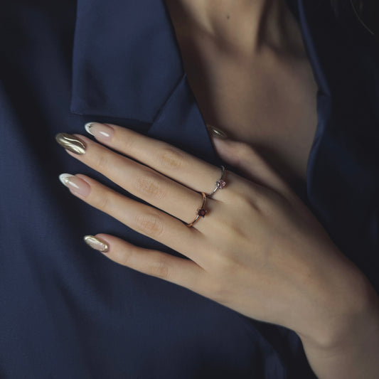 Lyra Spinel Ring