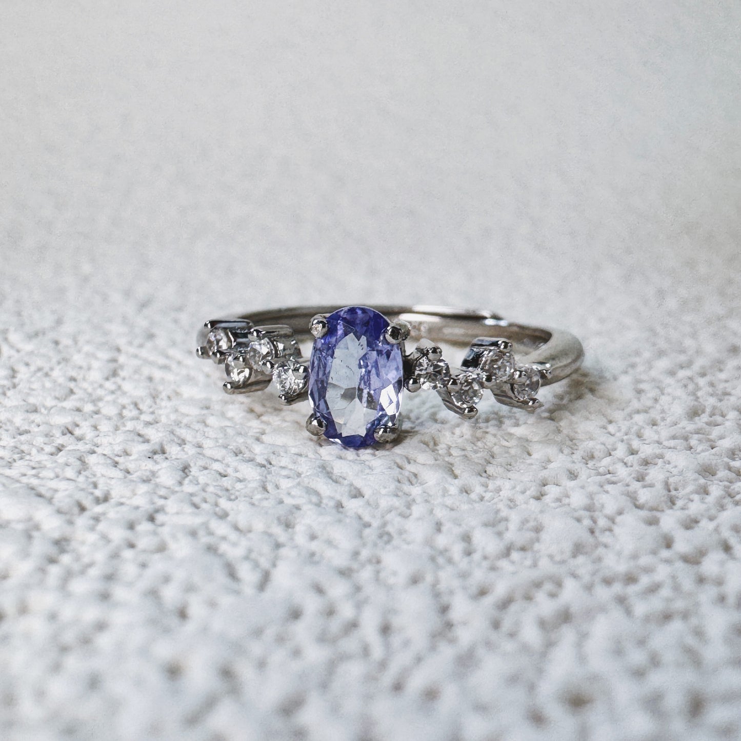 Petal Tanzanite Ring