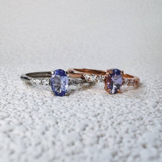 Iris Tanzanite Ring