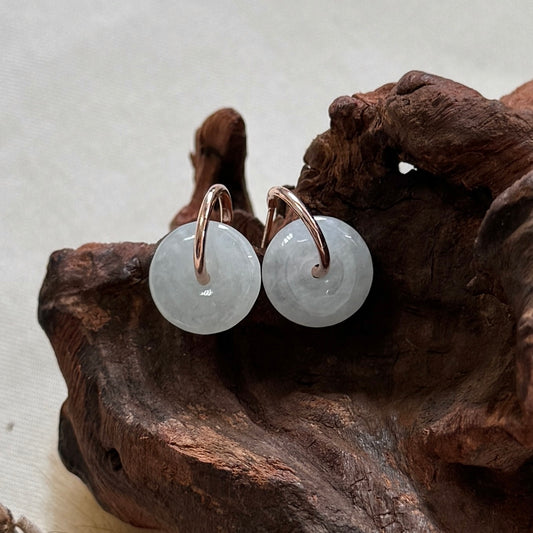 Moonlit Jadeite Earrings