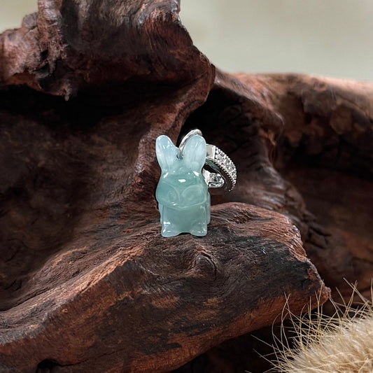 Hare Jadeite Charm