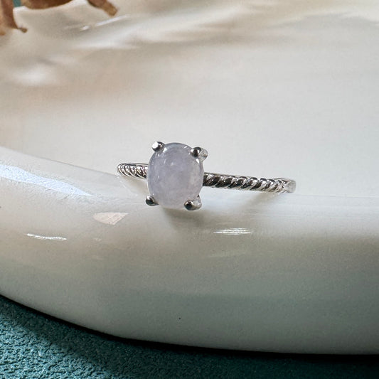 DEW | Lavender Jadeite Ring