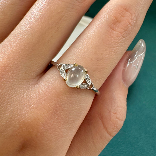 DEW | Icy Jadeite Ring (II)