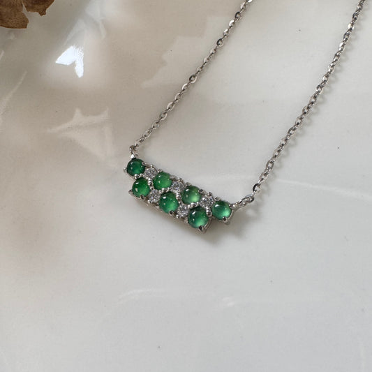 DEW | Bar Jadeite Necklace