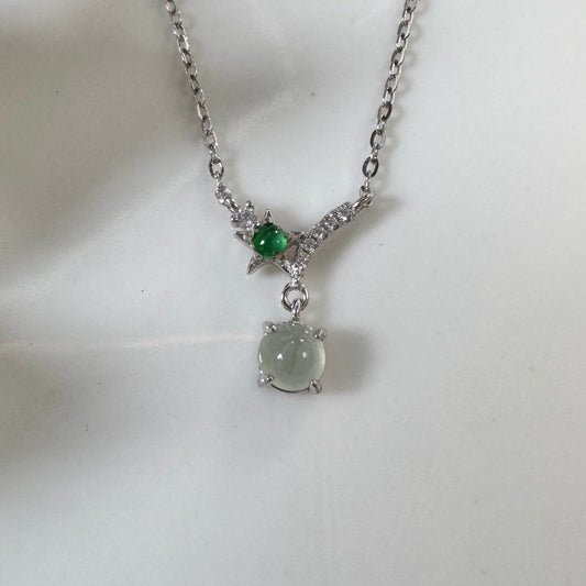 DEW | Dainty Star Jadeite Necklace
