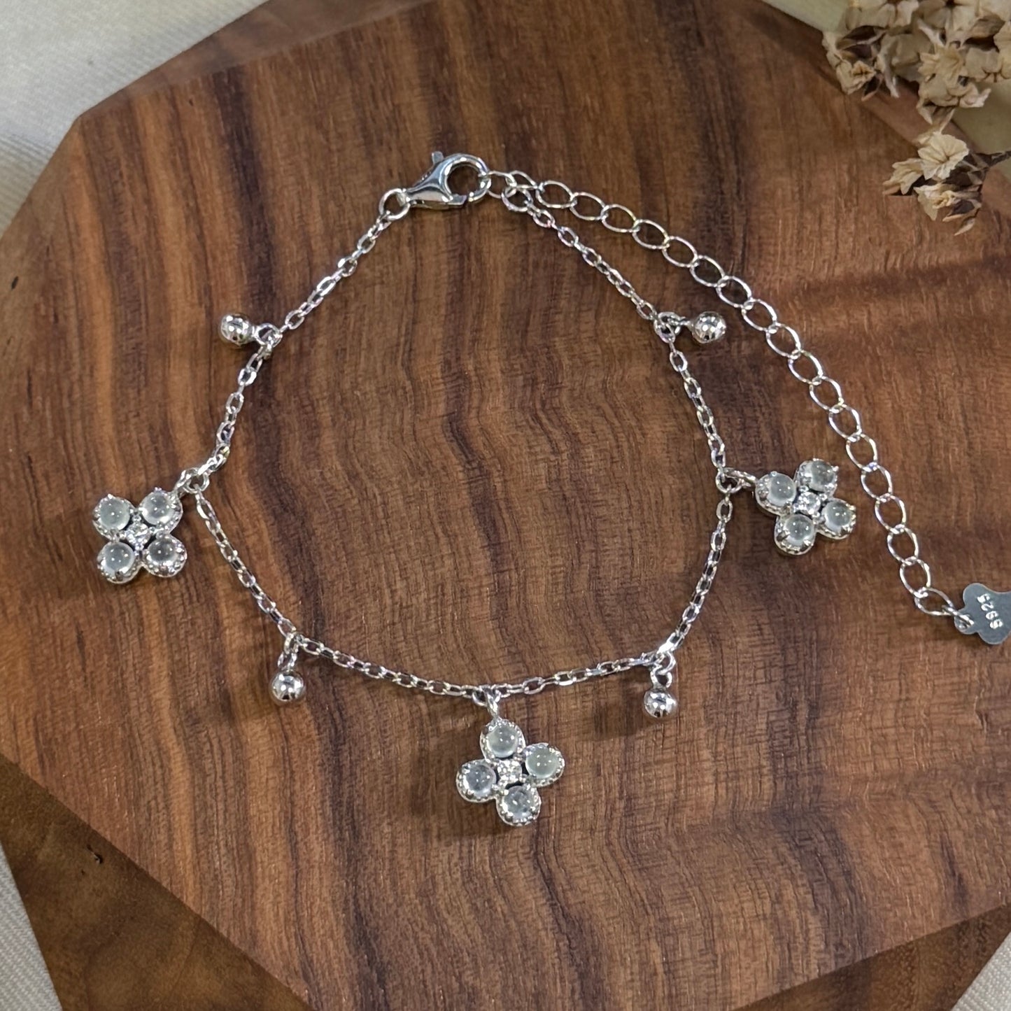 Cleo Jadeite Bracelet