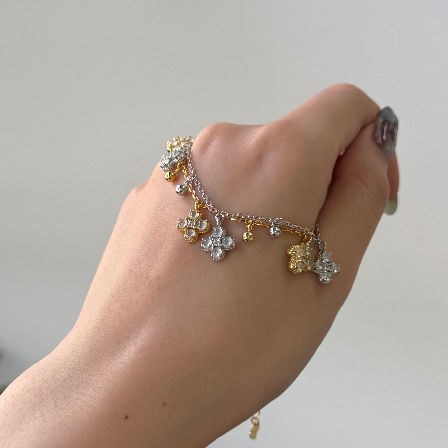 Cleo Jadeite Bracelet