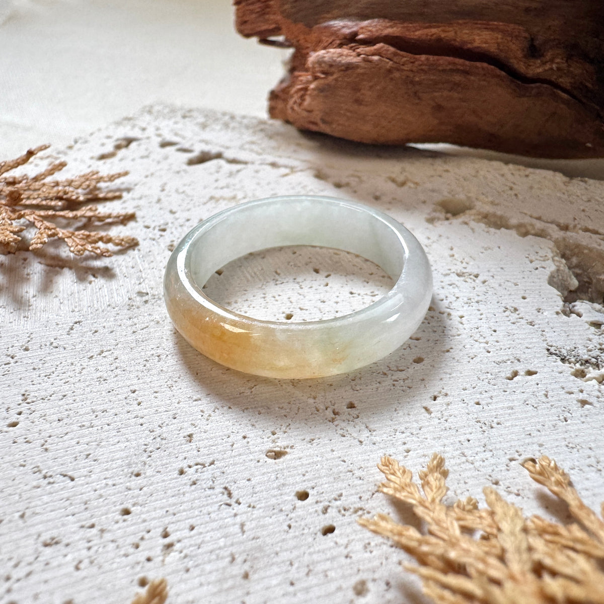 AUTUMN | Sunlit Jadeite Ring