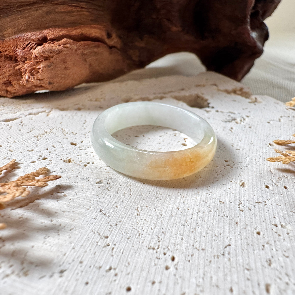 AUTUMN | Sunlit Jadeite Ring