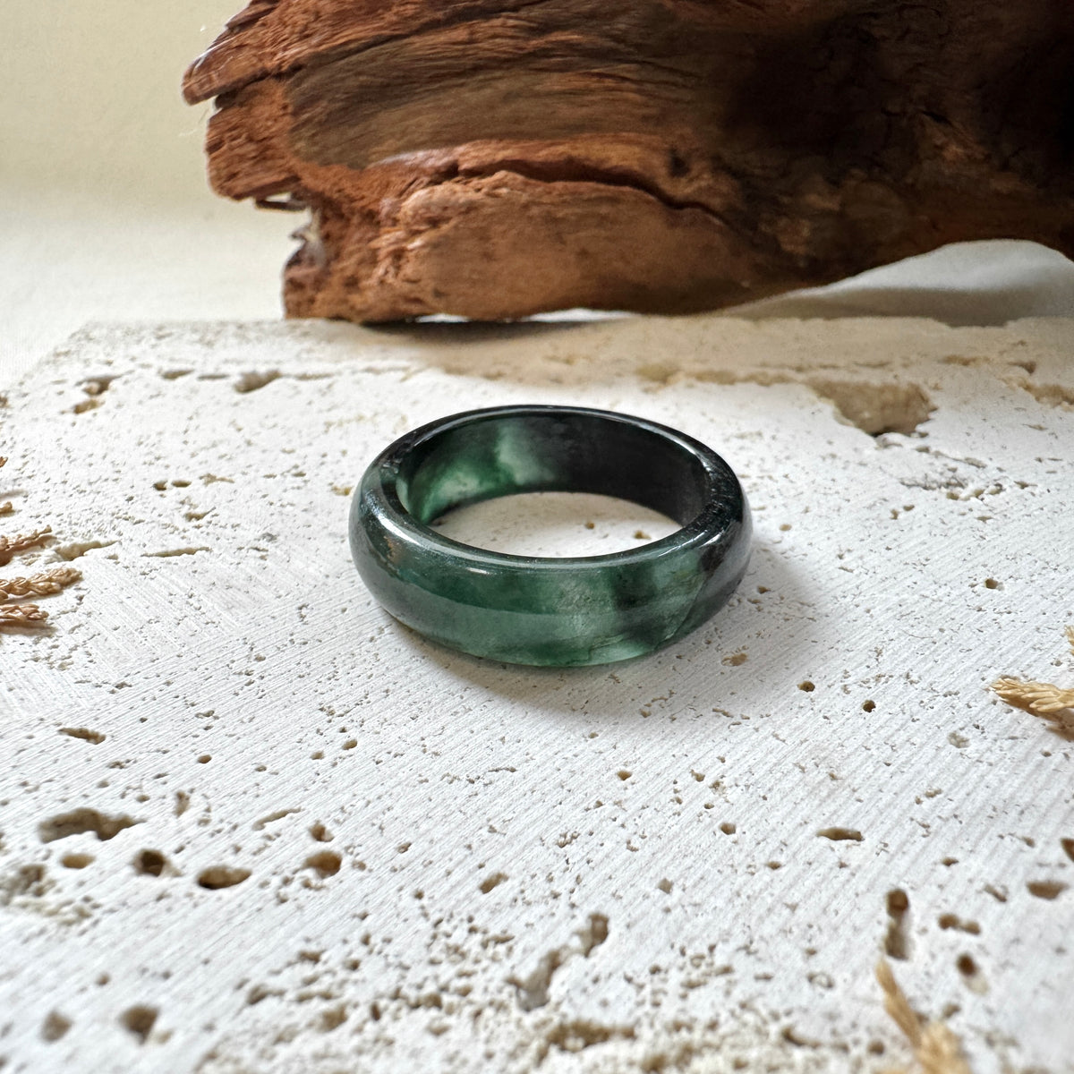 AUTUMN | Forest Jadeite Ring