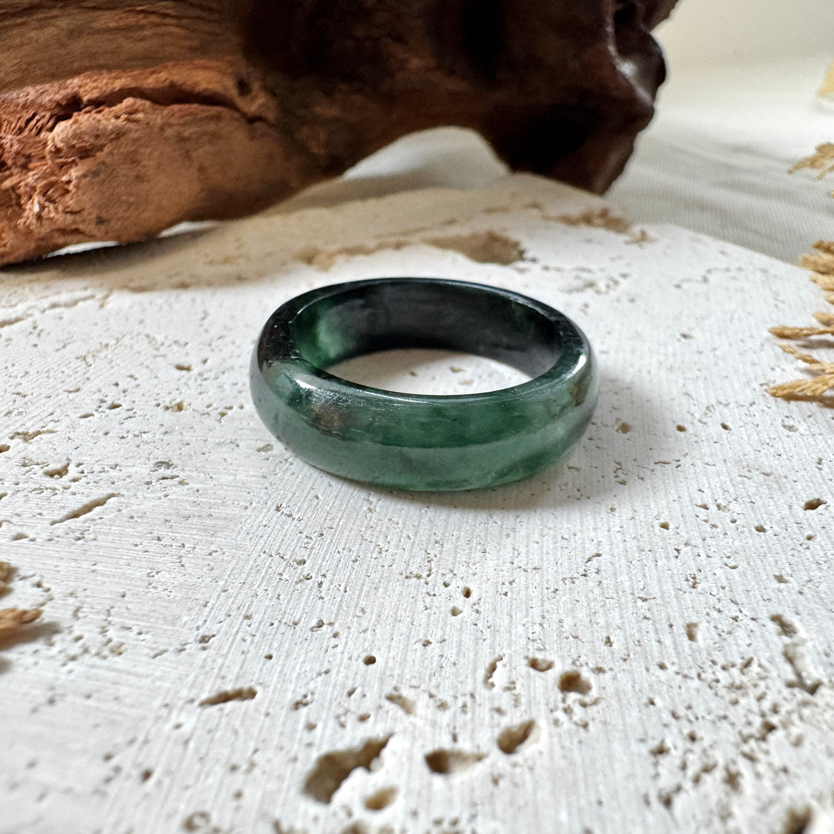 AUTUMN | Forest Jadeite Ring