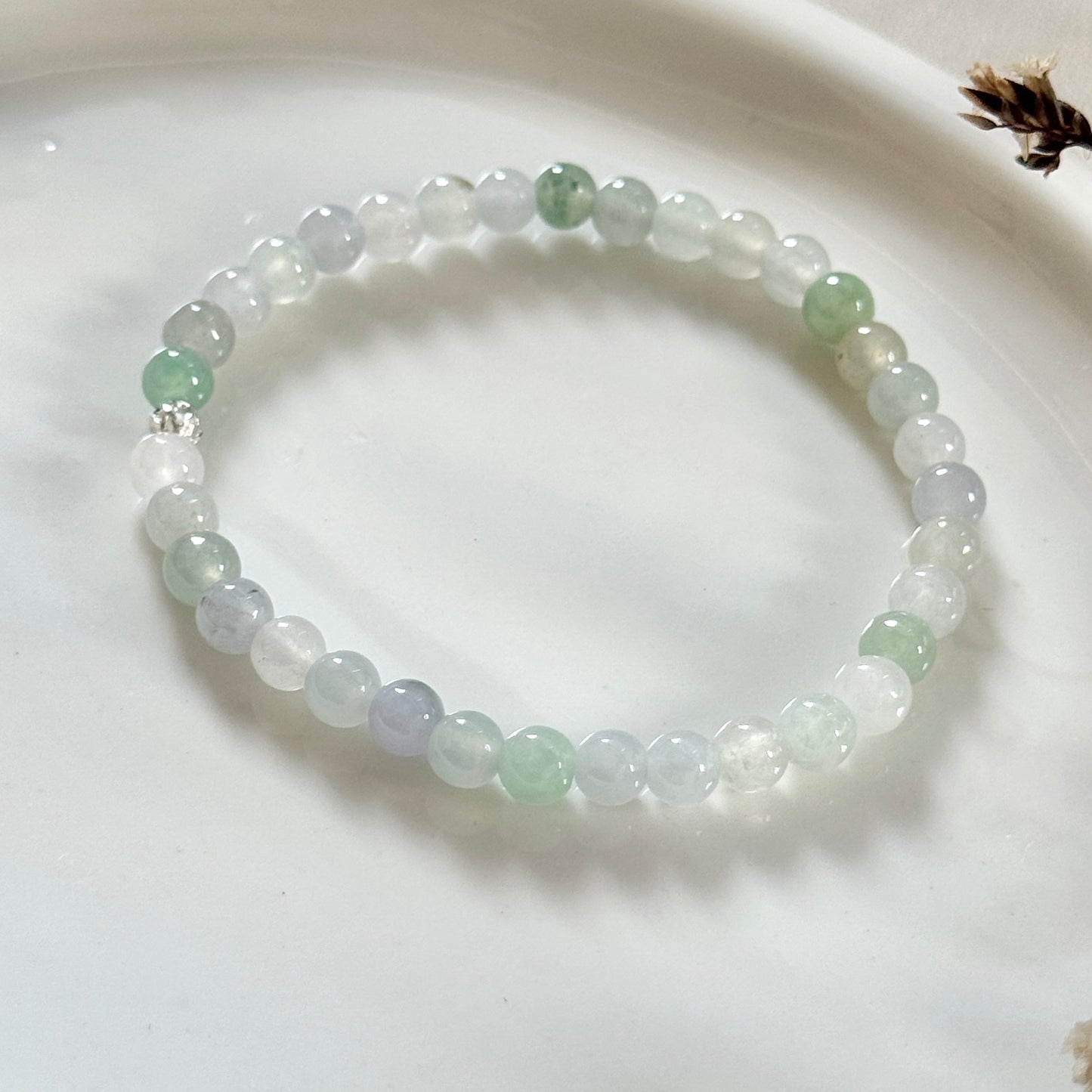 Macaron Beaded Jadeite Bracelet