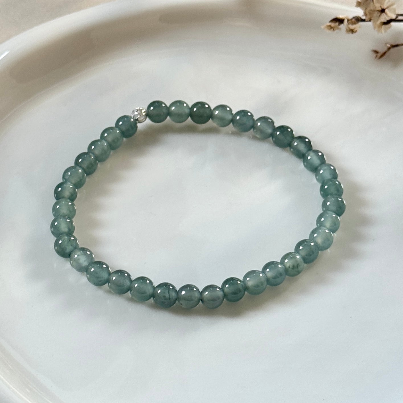 Glacé Beaded Jadeite Bracelet