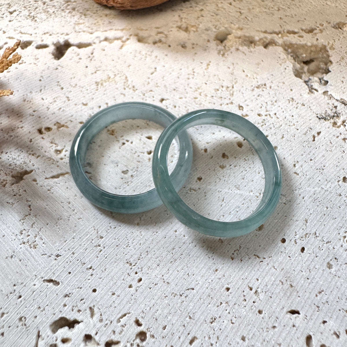 AUTUMN | Dusty Jadeite Rings